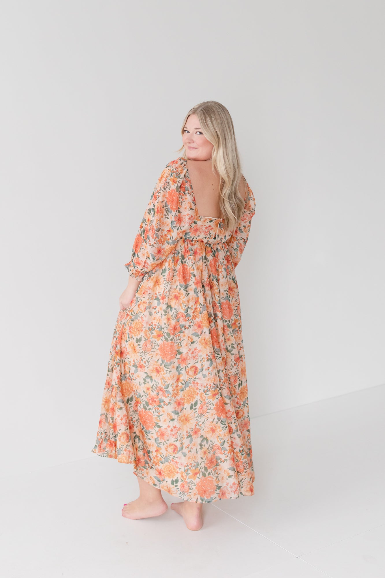 GRACE Baby Doll Maxi Dress