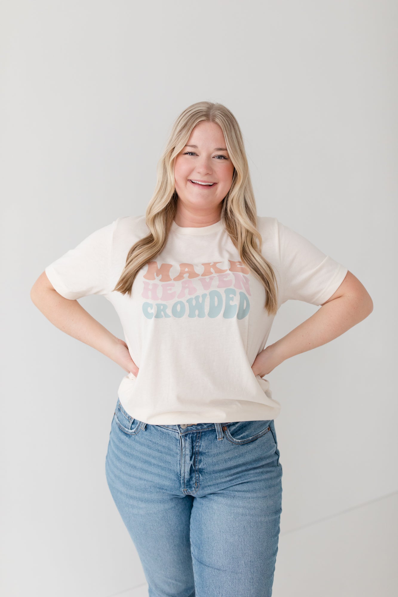 "Make Heaven Crowded" Short Sleeve Christian Shirt
