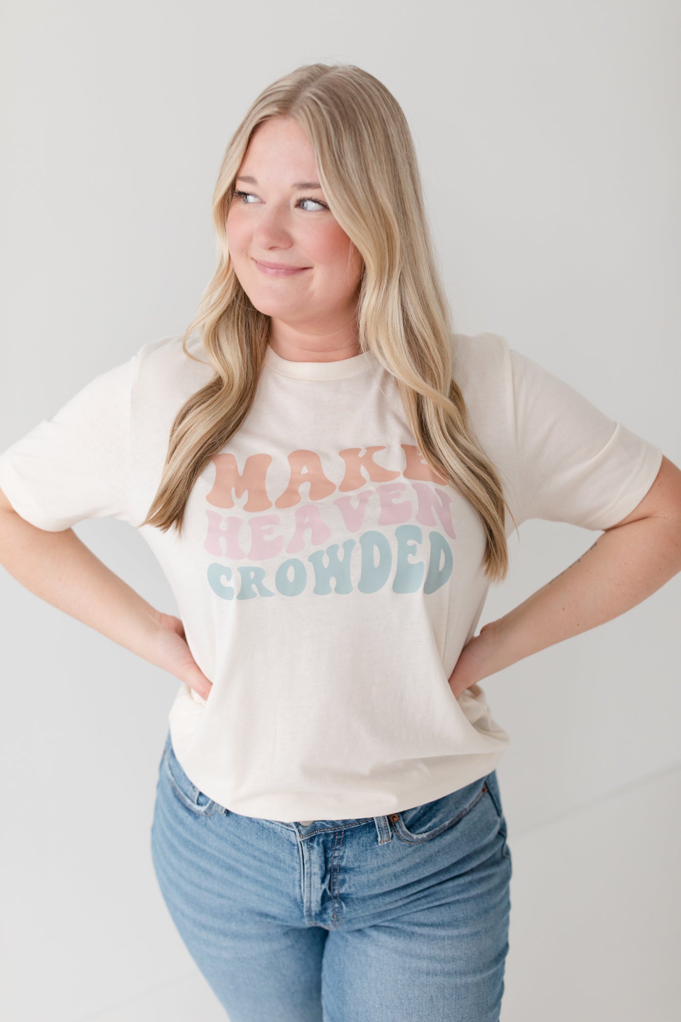 "Make Heaven Crowded" Short Sleeve Christian Shirt
