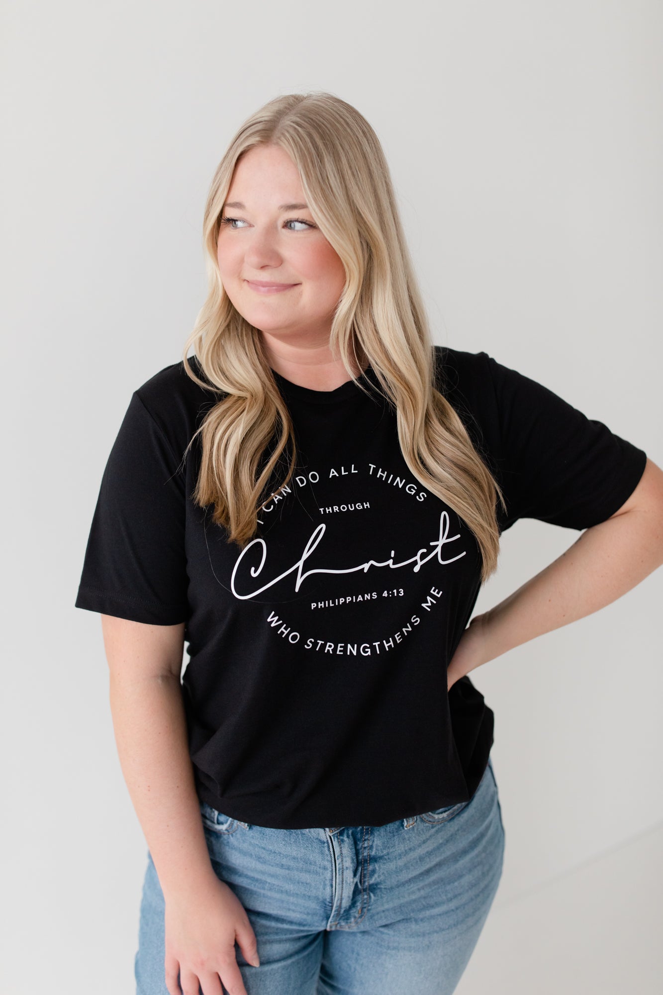 "I Can Do All Things Through Christ" Bible Verse Christian Shirt