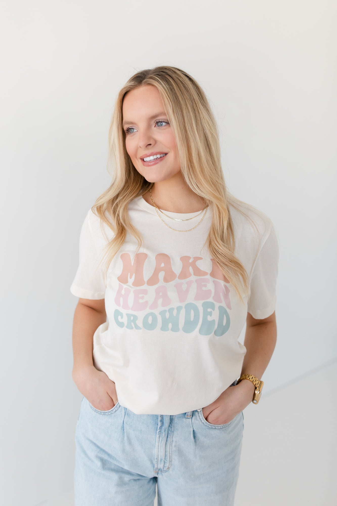 "Make Heaven Crowded" Short Sleeve Christian Shirt