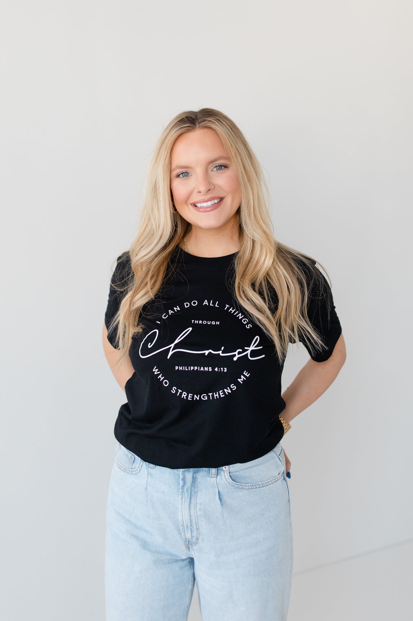 "I Can Do All Things Through Christ" Bible Verse Christian Shirt