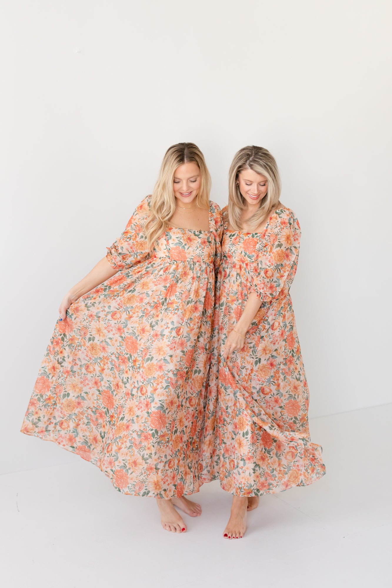 GRACE Baby Doll Maxi Dress