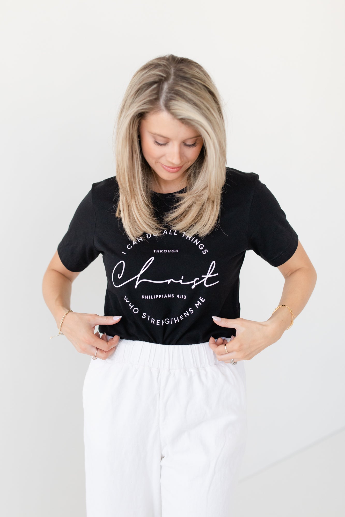 "I Can Do All Things Through Christ" Bible Verse Christian Shirt