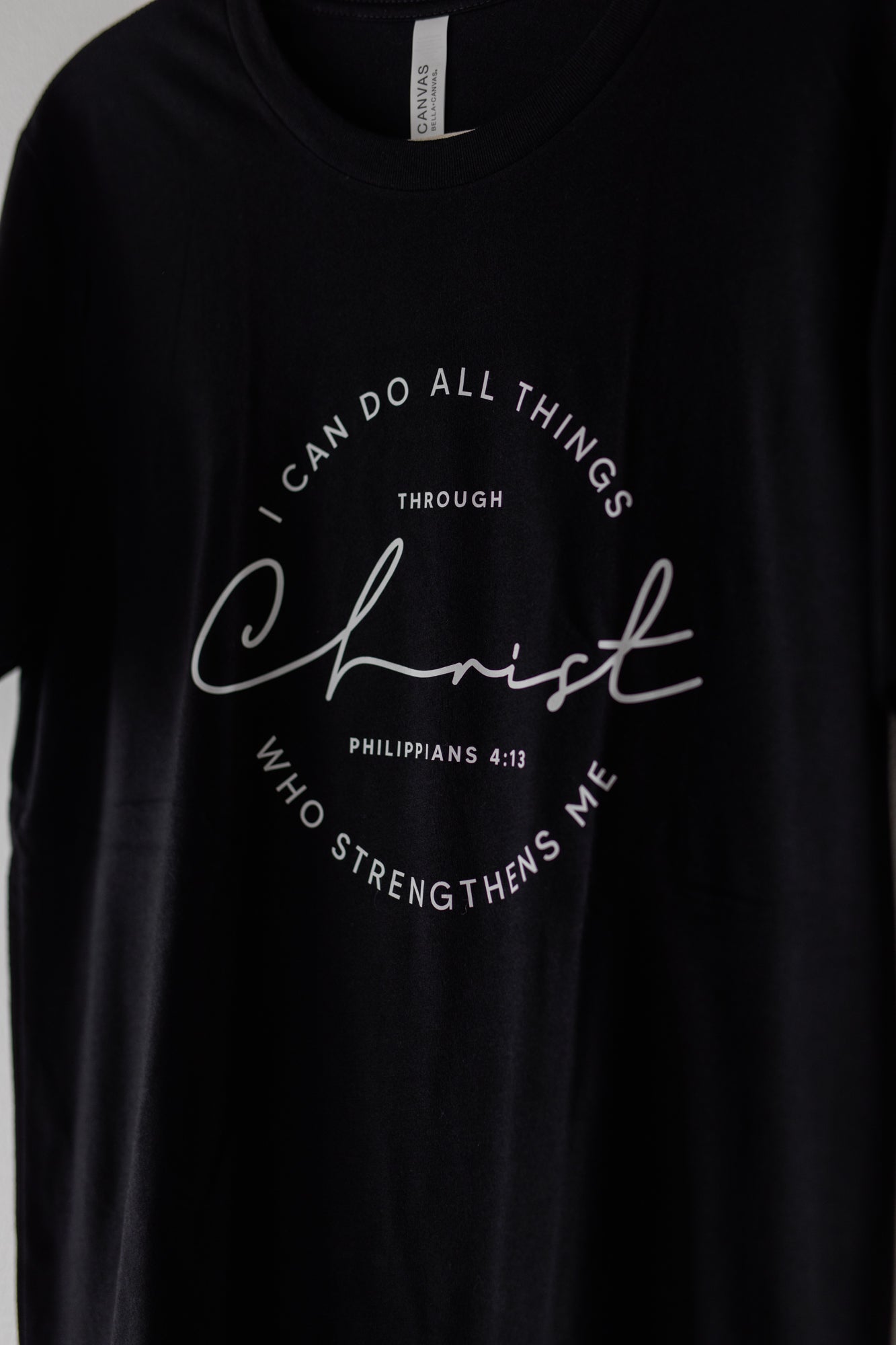 "I Can Do All Things Through Christ" Bible Verse Christian Shirt