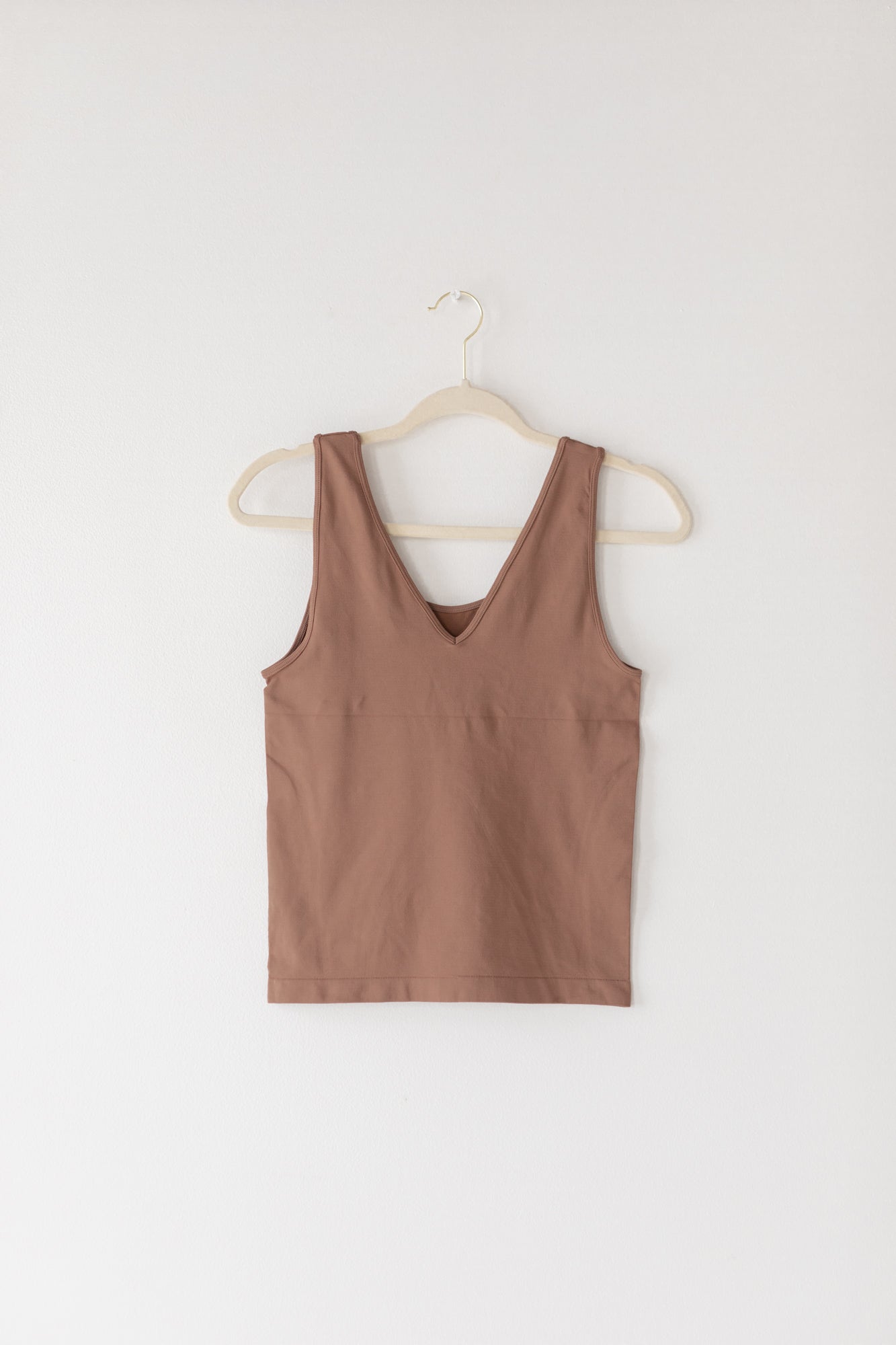 Fitted Butter Soft V-Neck Tanktop