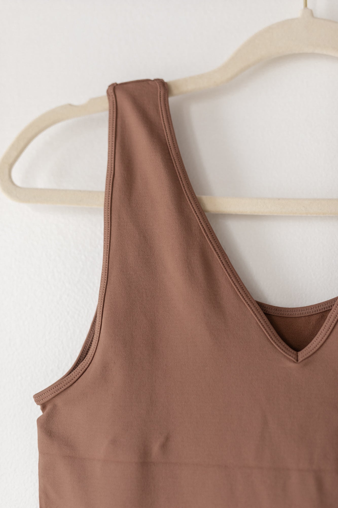 Fitted Butter Soft V-Neck Tanktop