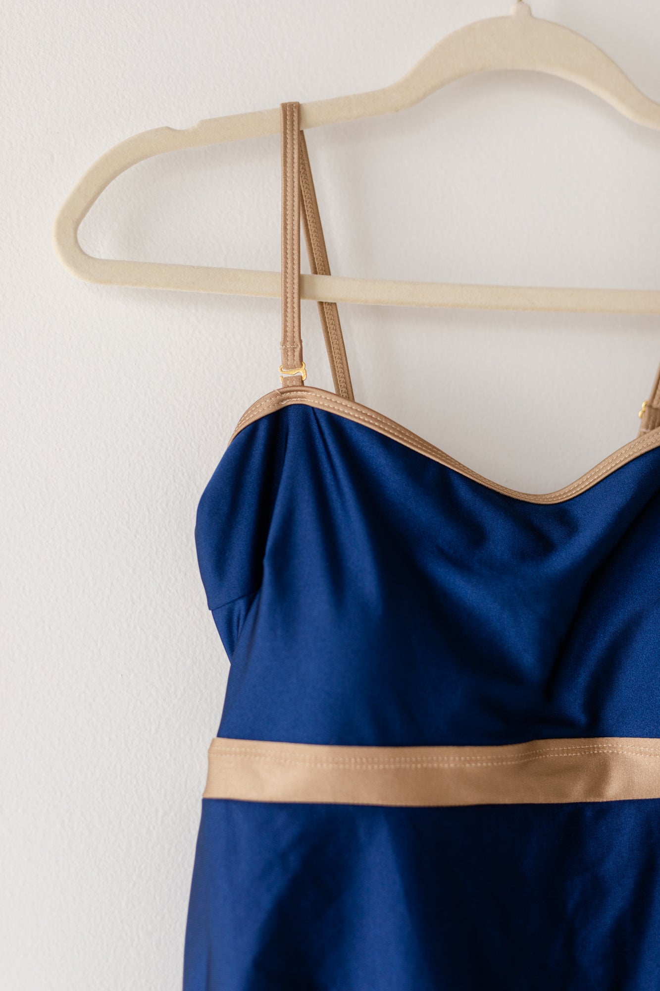 Contrast Waist One Piece